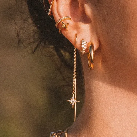 Starlit earrings
