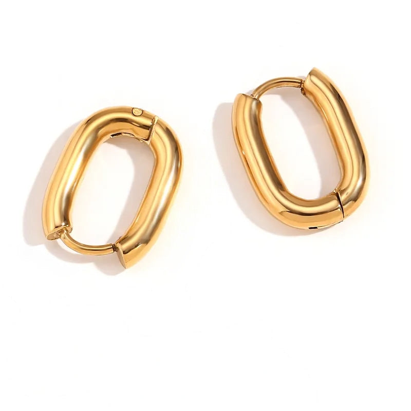 Oval hoops