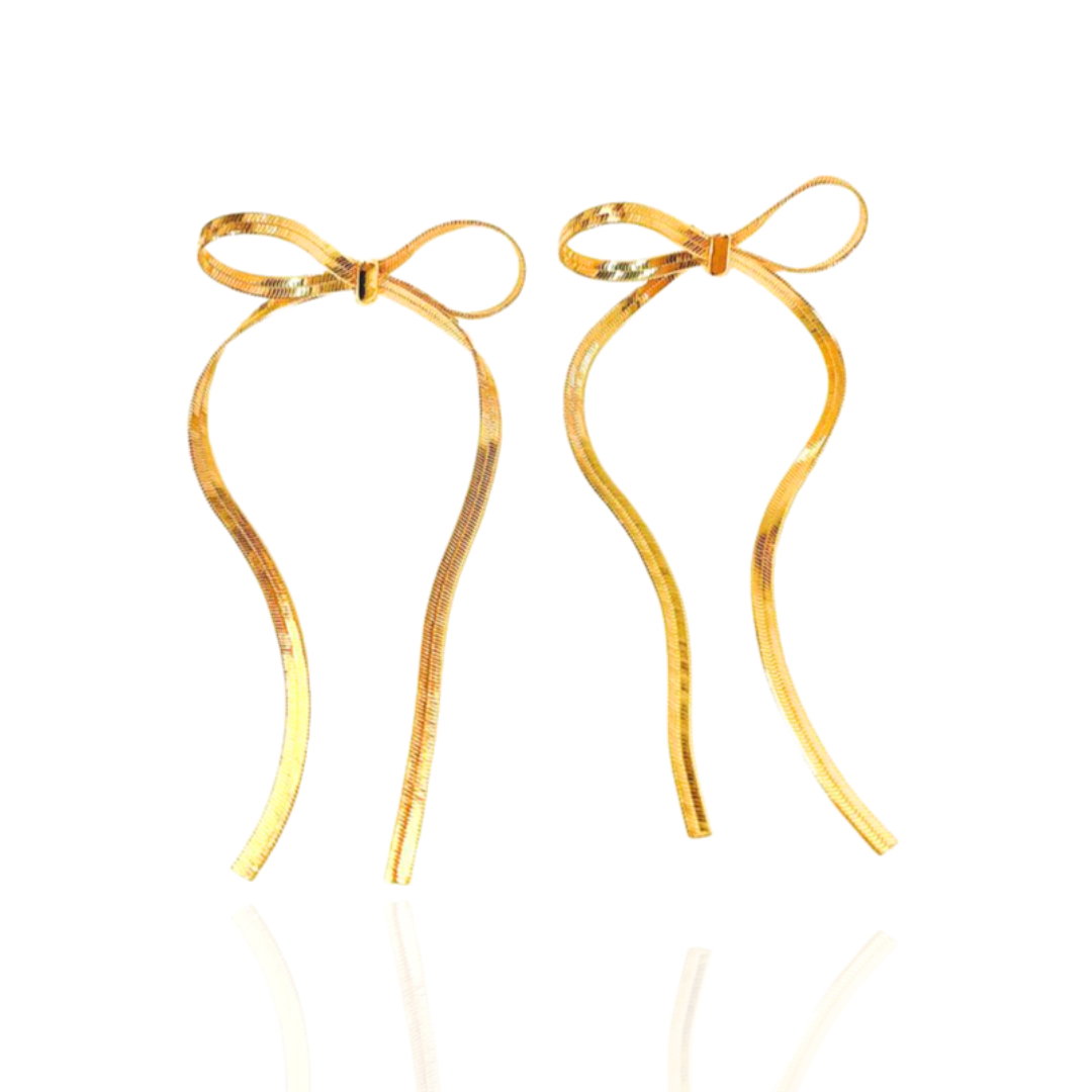 Bow earrings
