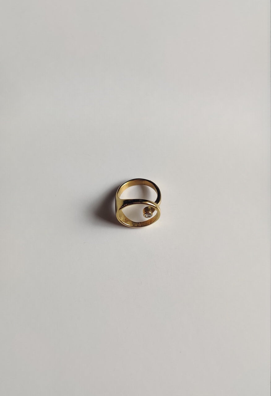 oval shaped ring
