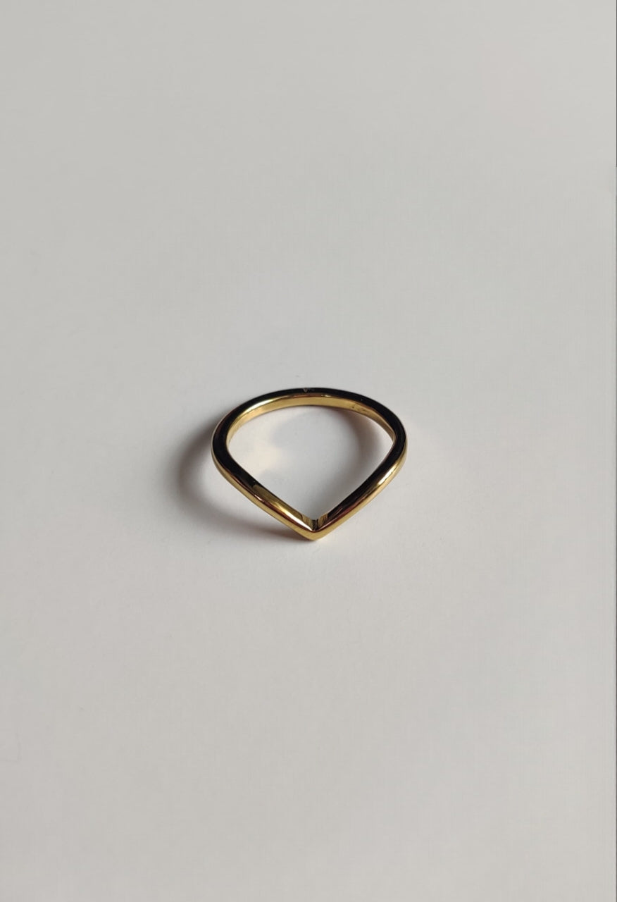 v shaped ring