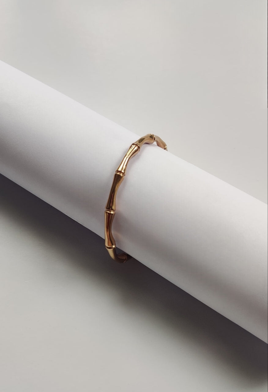 Bamboo cuff bracelet