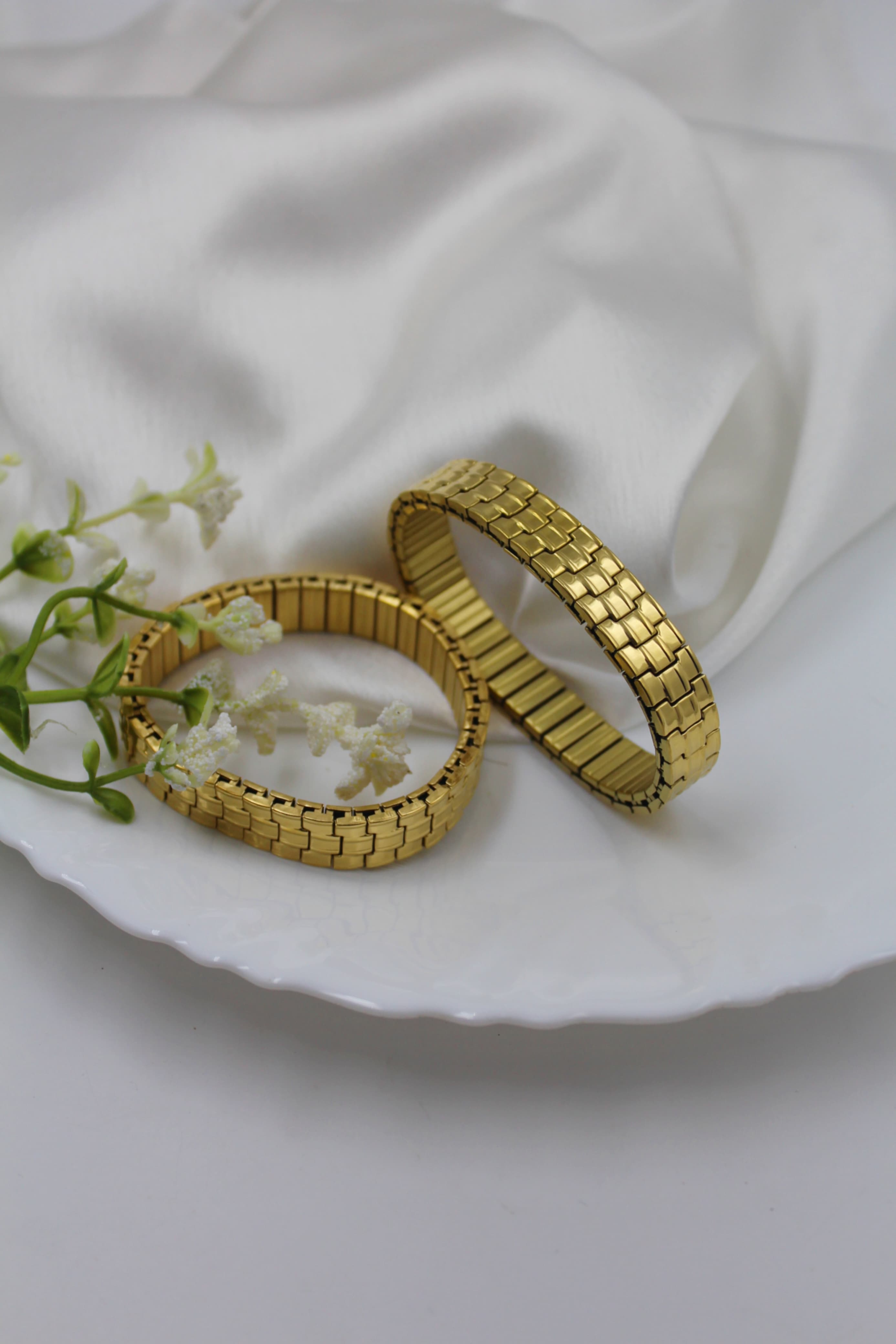 Watch strap bracelet